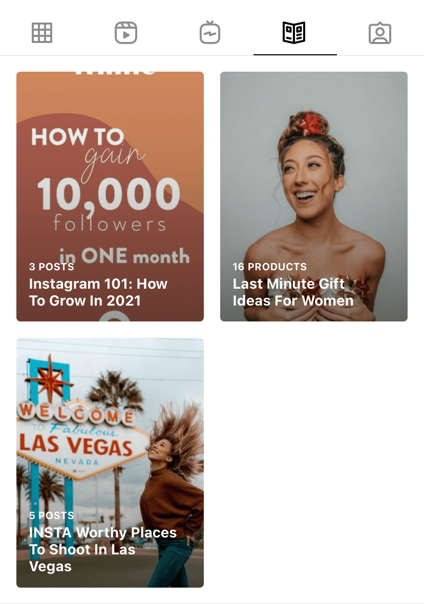 Social media tips, gift guide, and Las Vegas photos.
