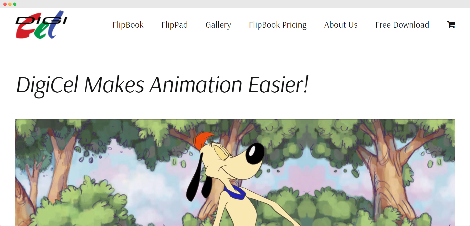 DigiCel FlipBook animation software