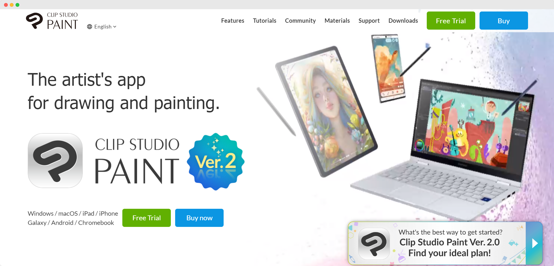 Clip Studio Paint animation software