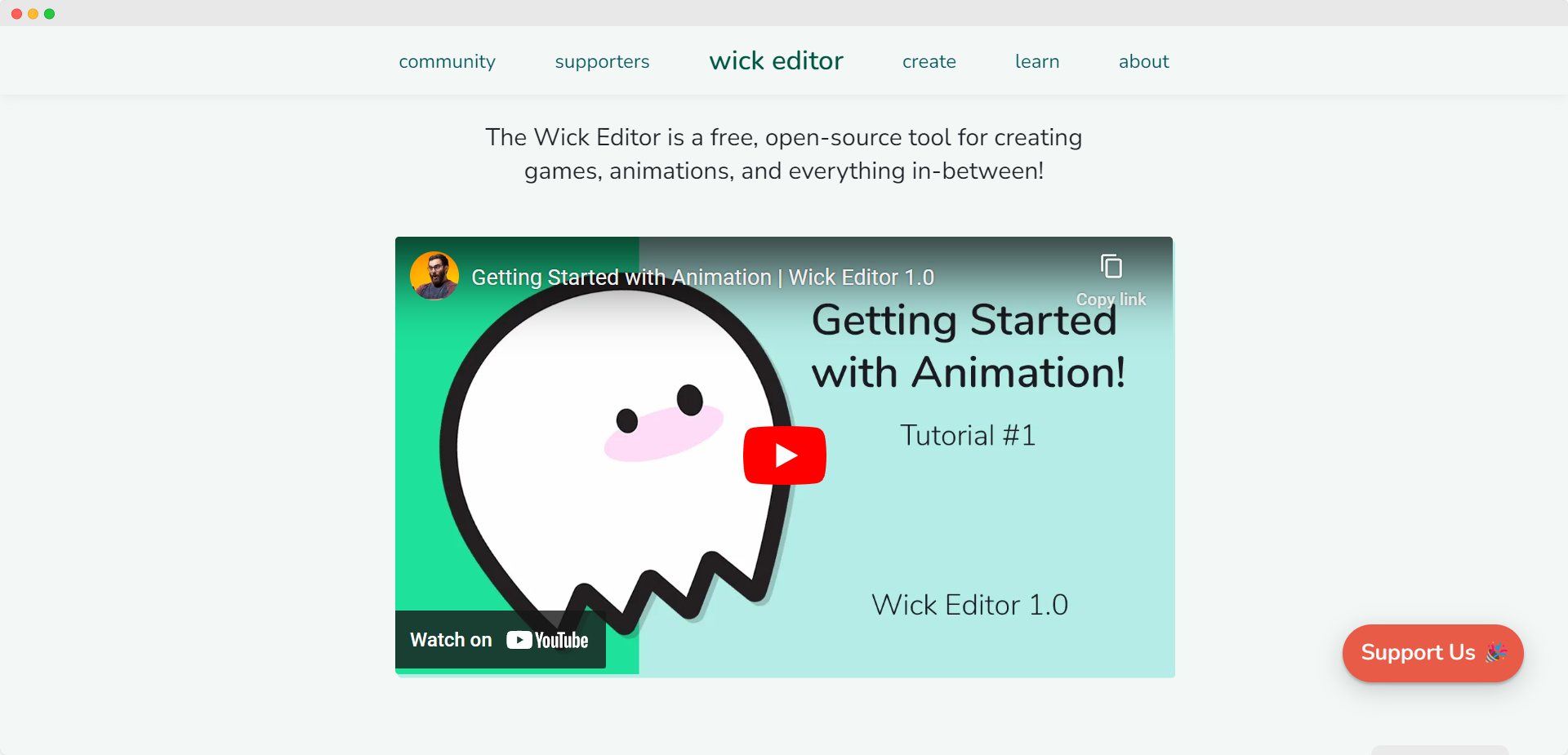 Wick Editor animation software