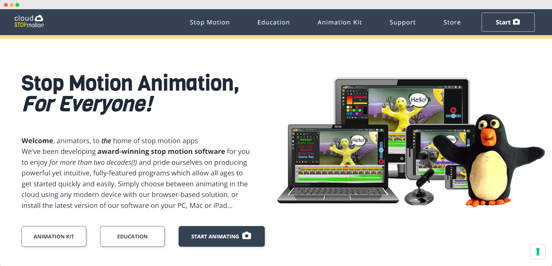 Cloud Stop Motion animation software