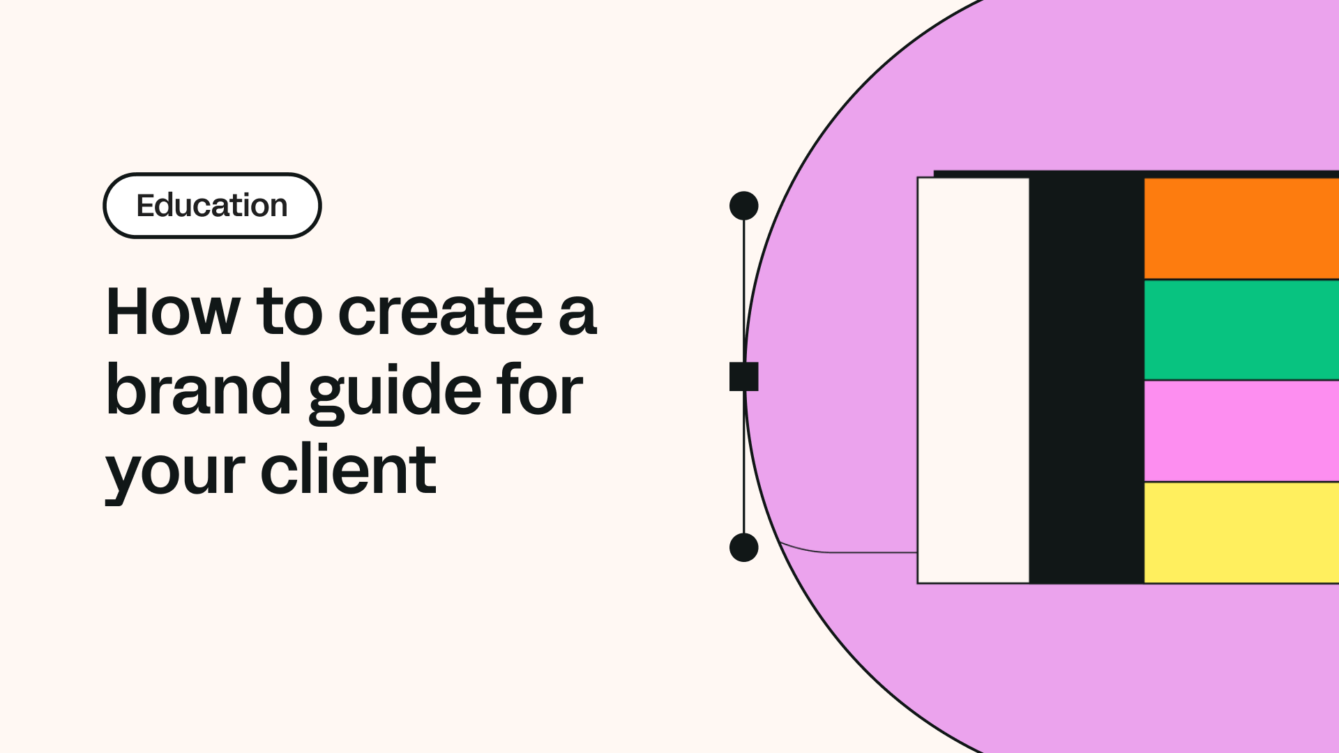 How to create a brand guide for your client | Linearity