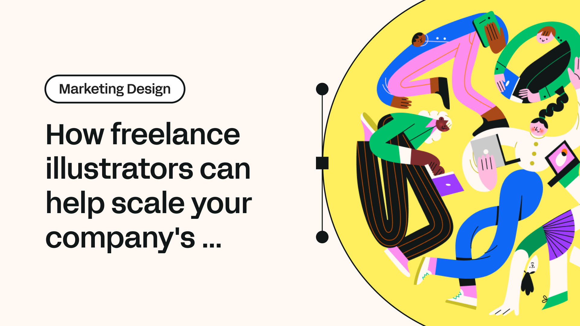 How freelance illustrators can help scale your marketing impact | Linearity