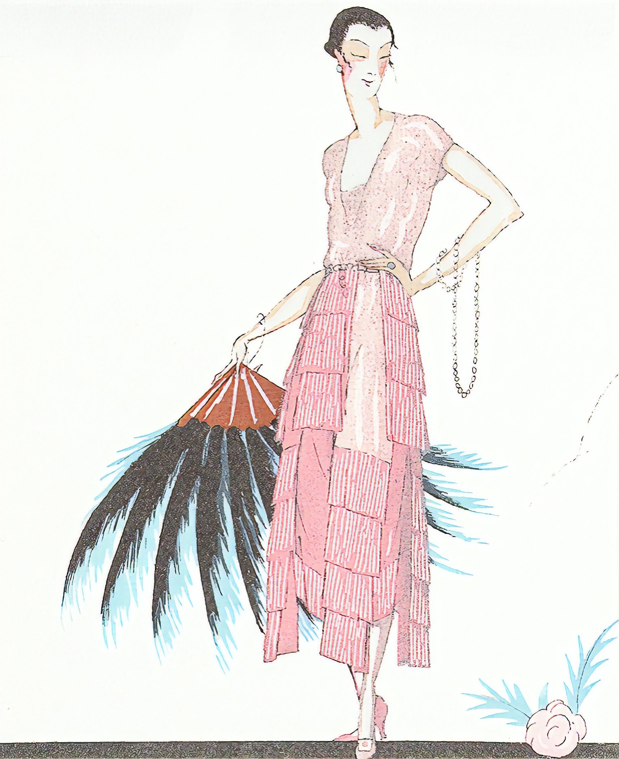 Fashion illustration 1920s