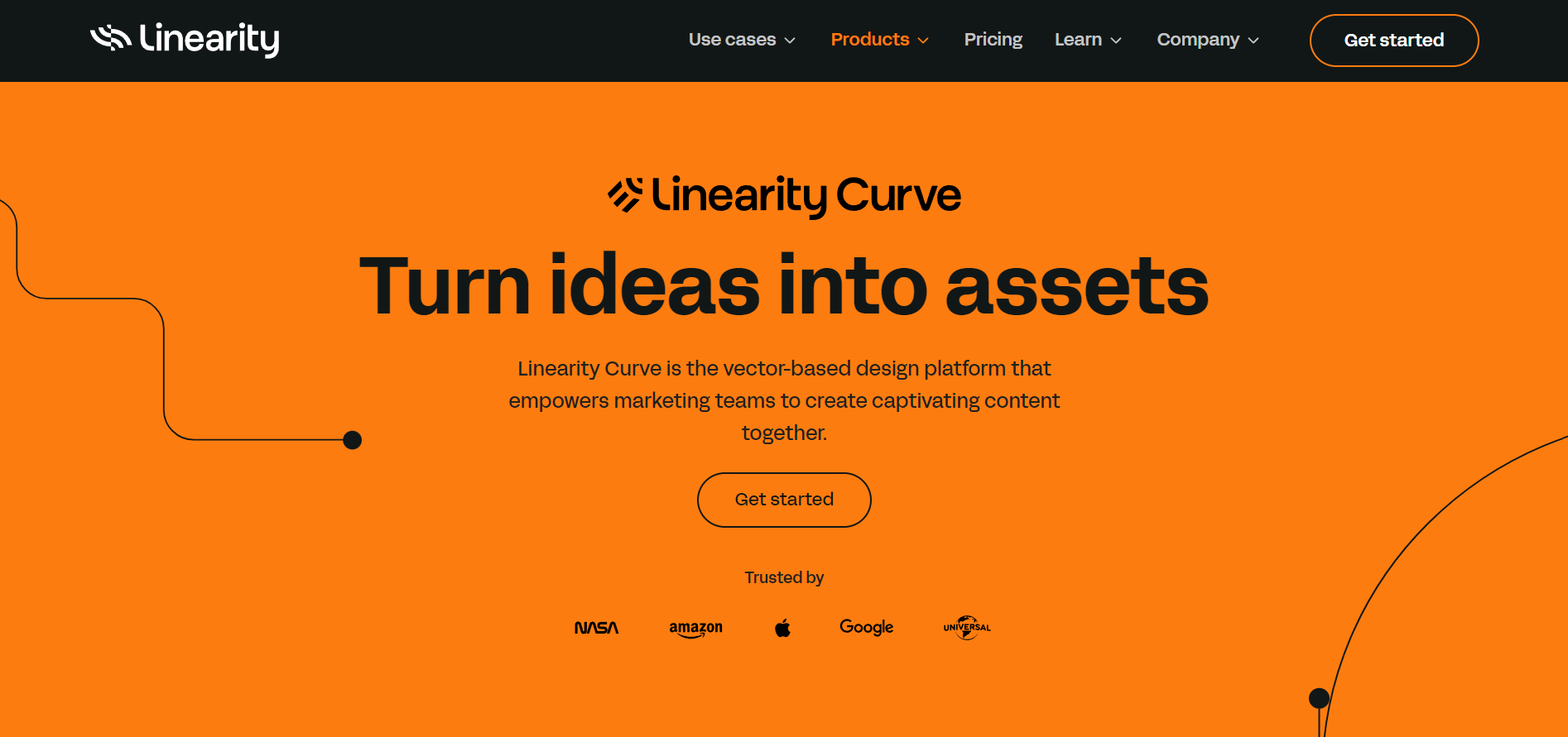 Linearity Curve marketing design software