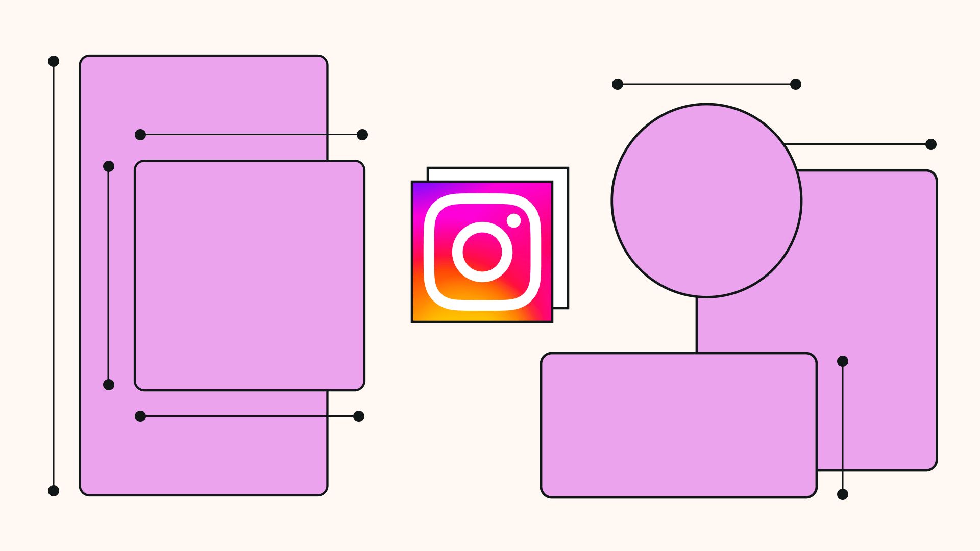 Instagram reels icon. Design can use for web and mobile app
