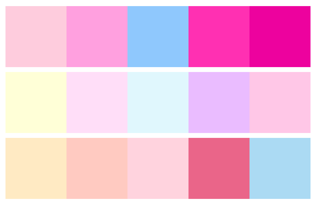 Shades of Pink - Yahoo Image Search  Color palette pink, Pink palette, Pink  color schemes