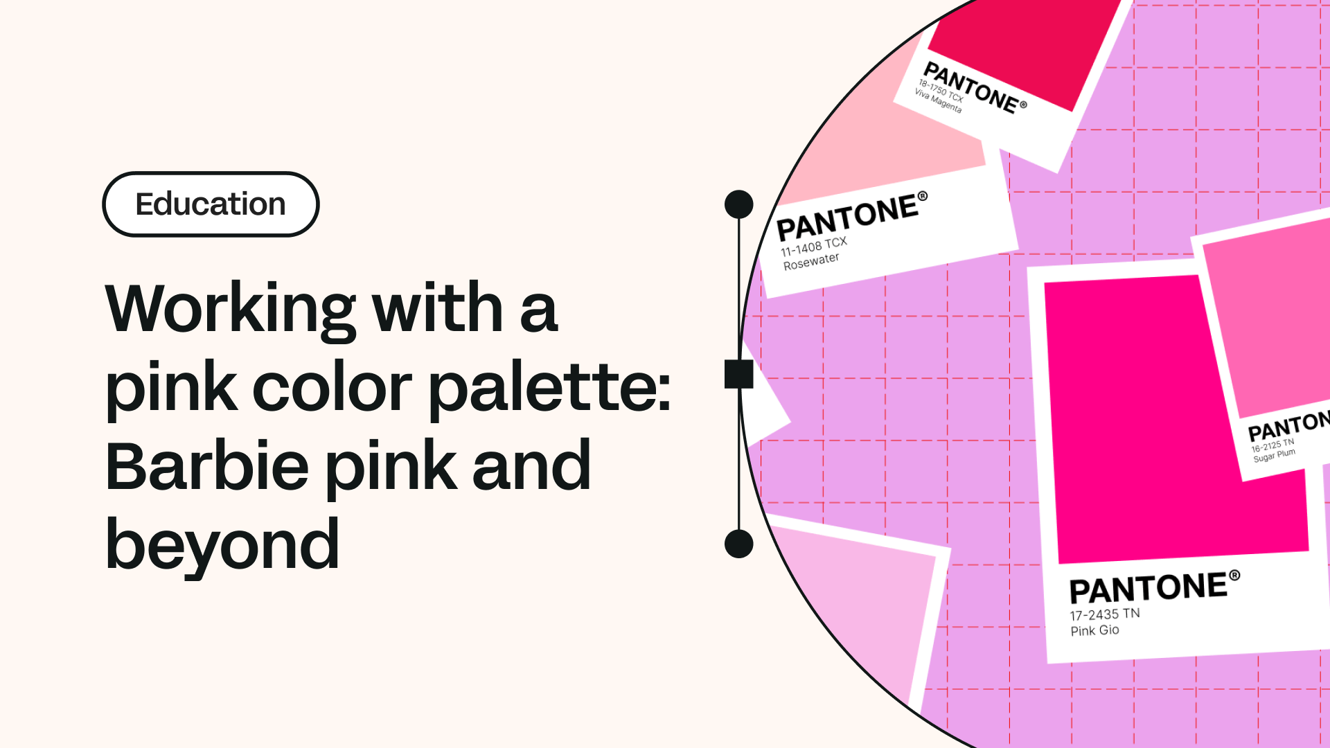 Working with a pink color palette: Barbie pink and beyond | Linearity