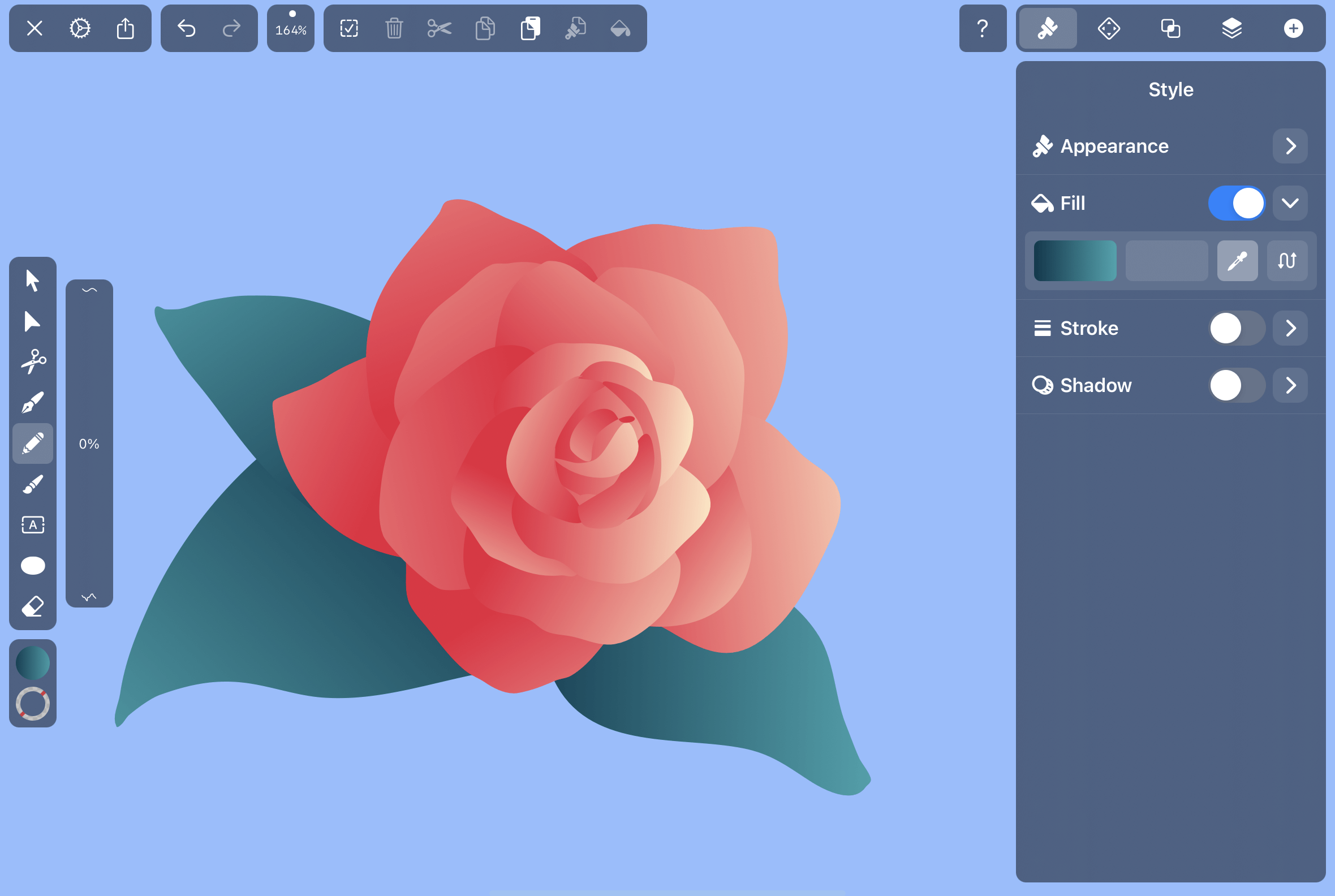 How to draw a rose (tutorial)