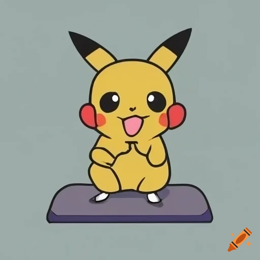 Pikachu pilates Craiyon