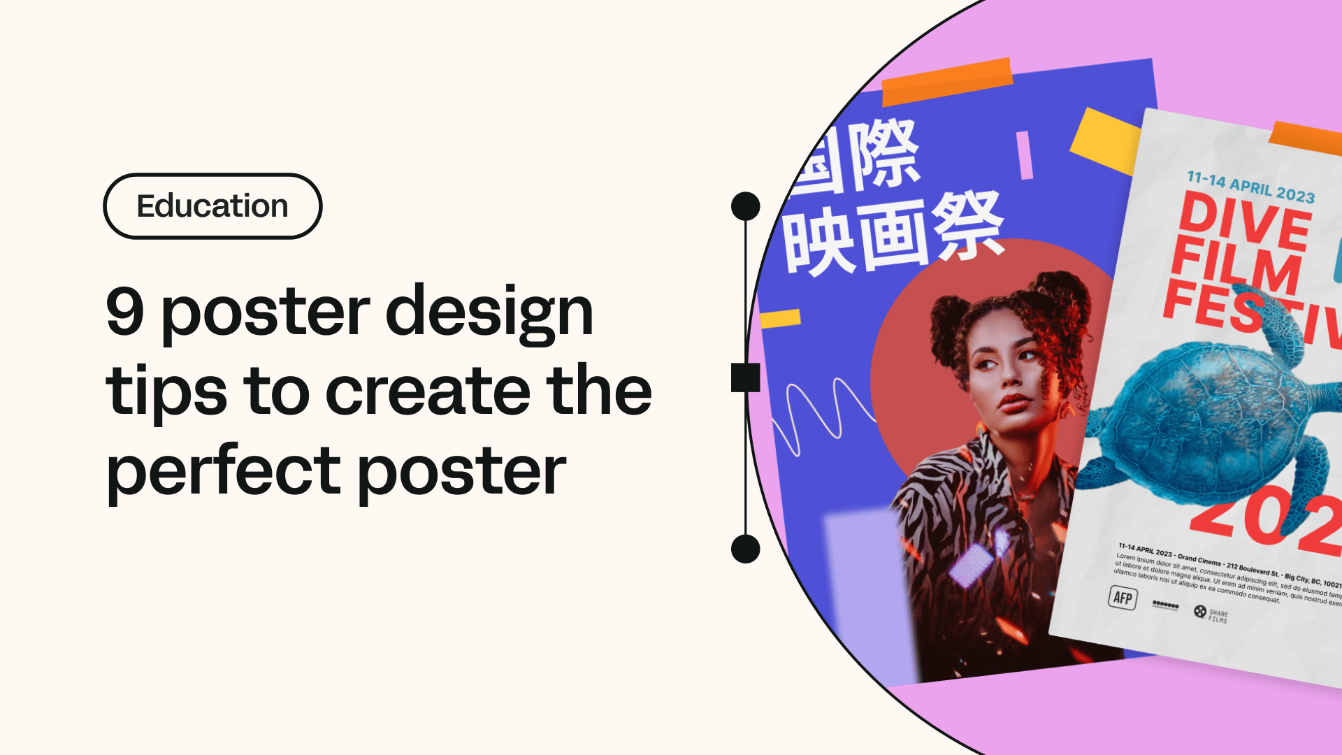 9 poster design tips to create the perfect poster | Linearity Curve (formerly Vectornator)