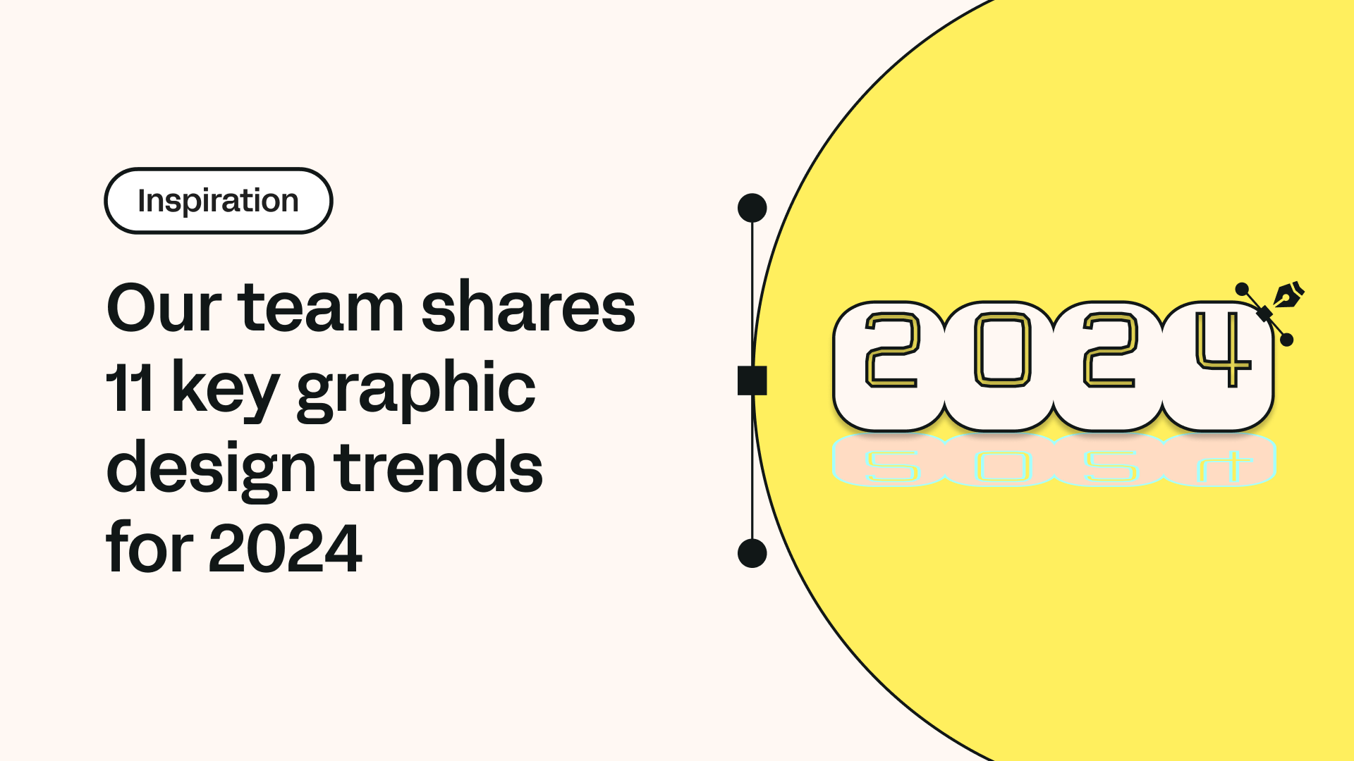 Our team shares 11 key graphic design trends for 2024 | Linearity