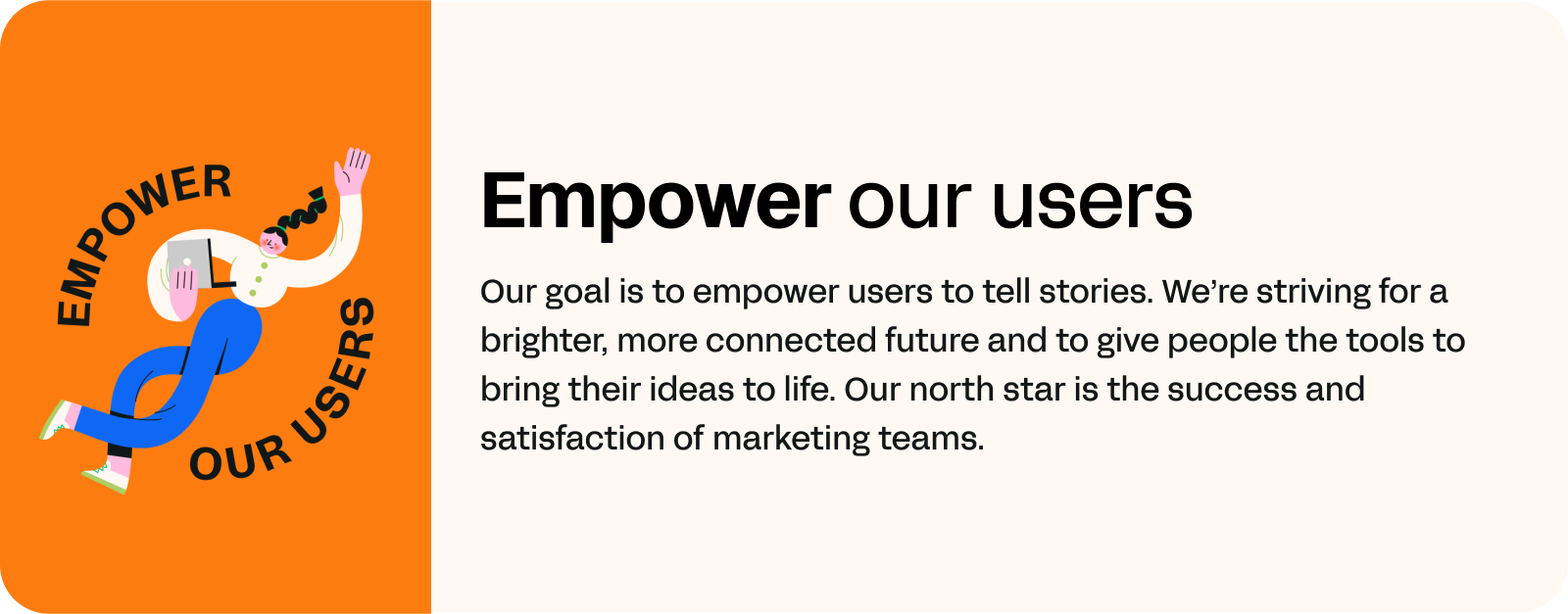 Linearity company values: empower users