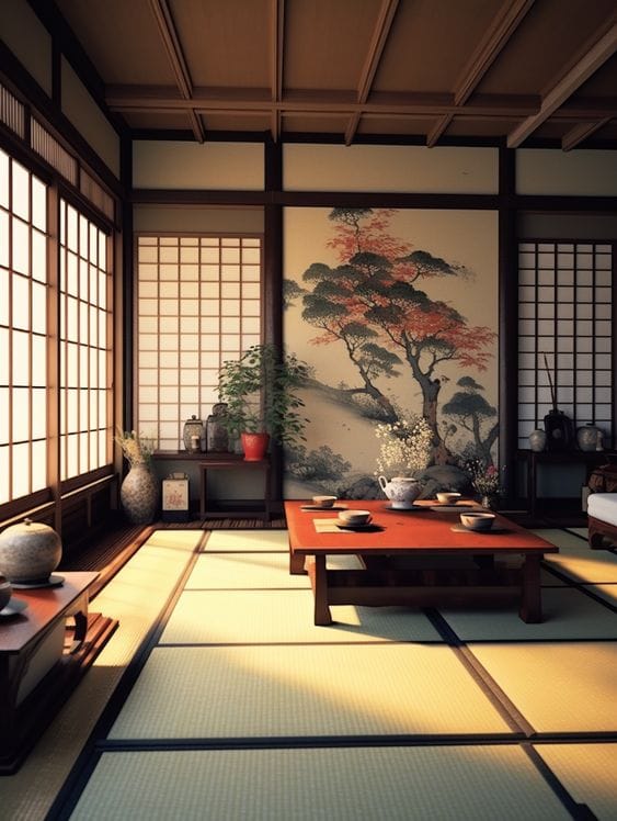 image of Japanese living area