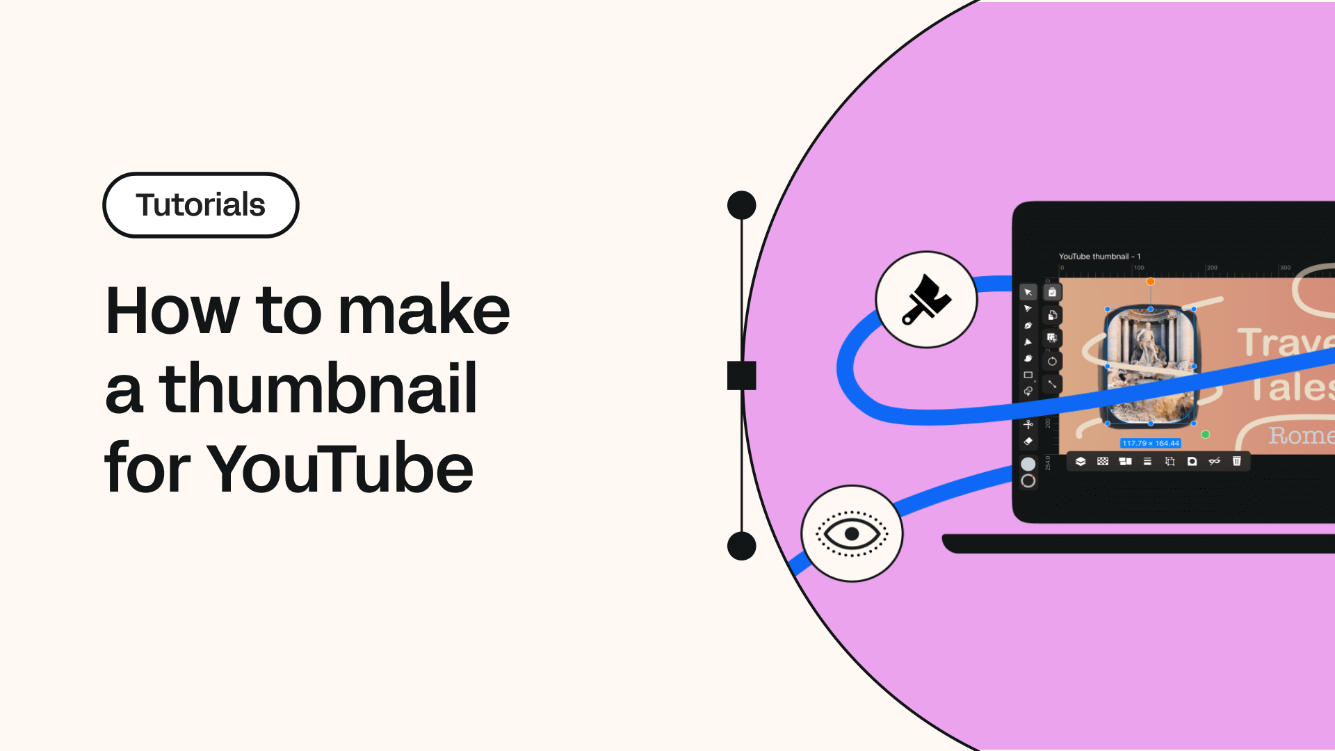 How to make a thumbnail for YouTube | Linearity