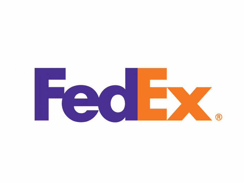 FedEx animated logo