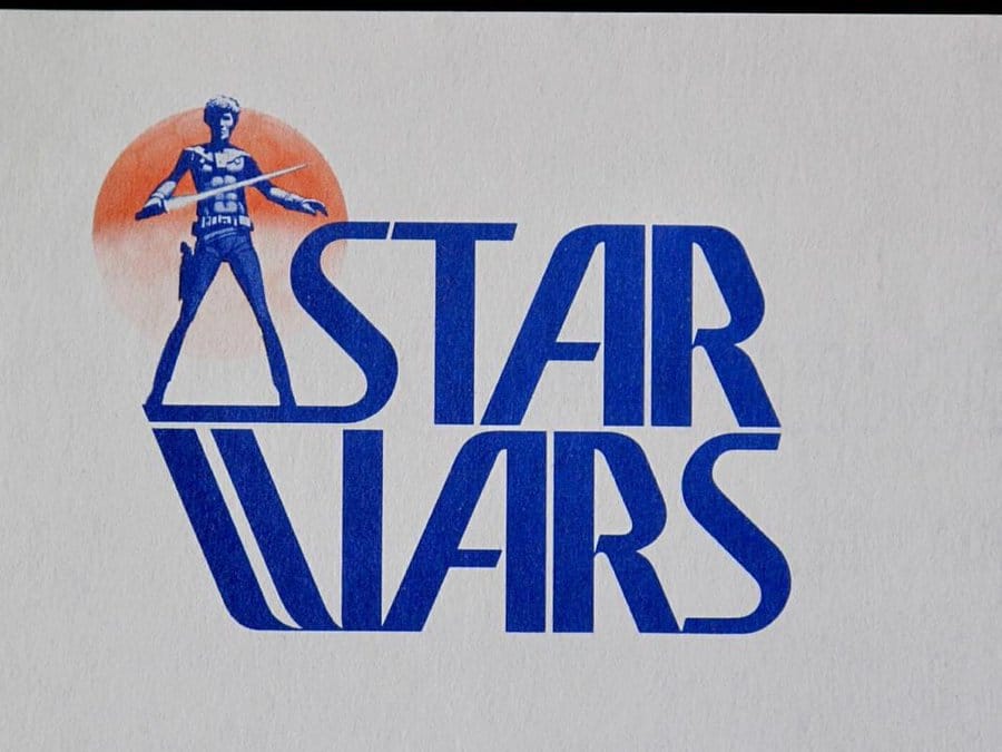 Star Wars pre-production logo McQuarrie