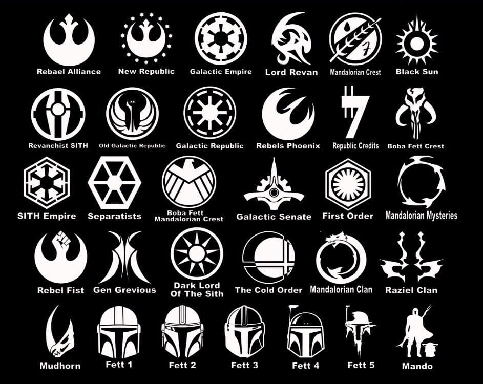 Star Wars emblems
