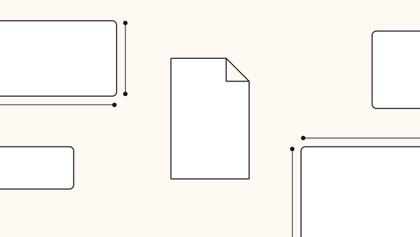 Illustration of paper sizes from A0 to A10 with corresponding dimensions